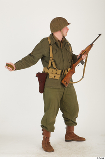 U.S.Army uniform World War II. - Technical Corporal - poses…